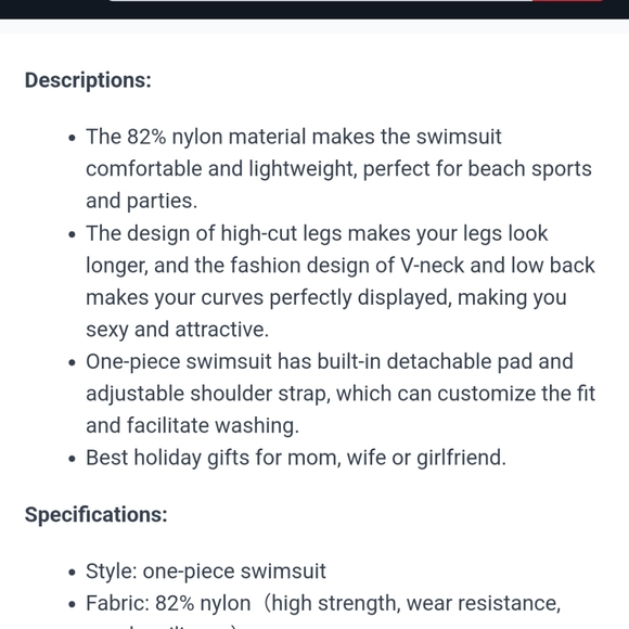 One piece Ruffle Swimsuit Lace Up at Back Sz Medium 💚 - Picture 8 of 8